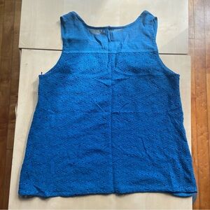 Blue tank top